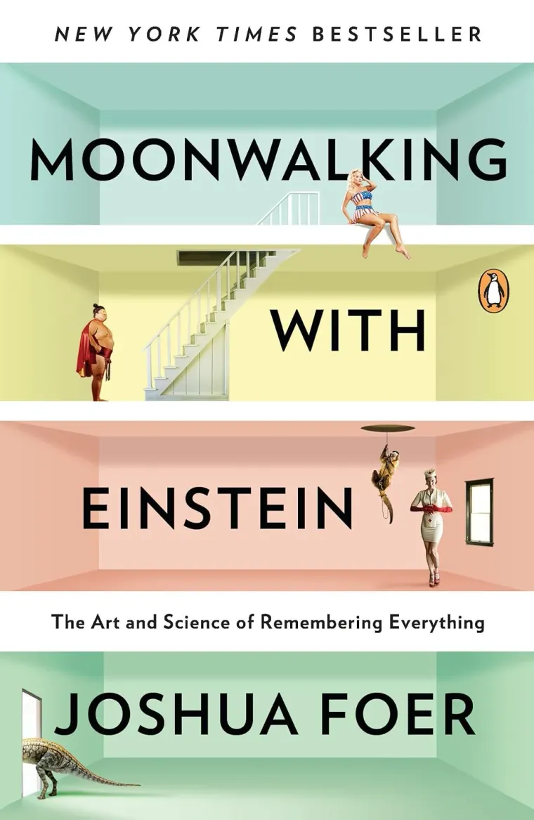 Cover of Moonwalking with Einstein by Joshua Foer
