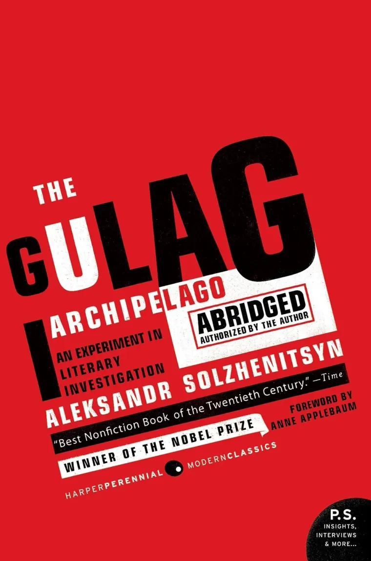 Cover of The Gulag Archipelago by Aleksandr Solzhenitsyn